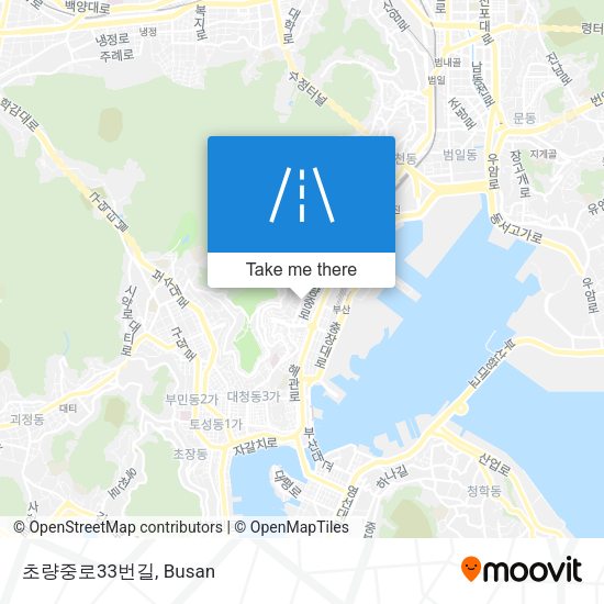 초량중로33번길 map
