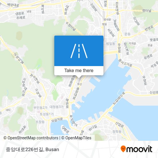 중앙대로226번길 map