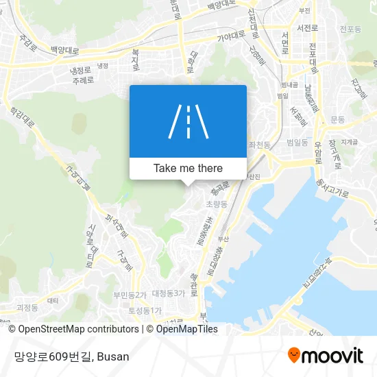망양로609번길 map
