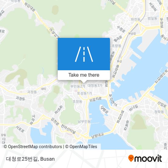 대청로25번길 map