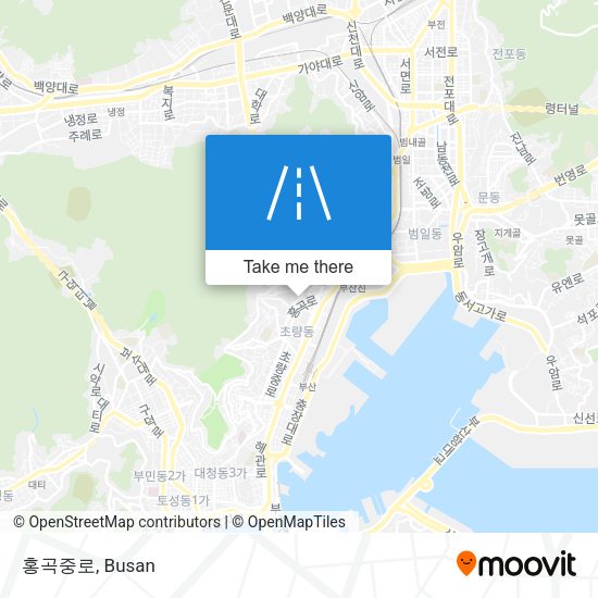 홍곡중로 map