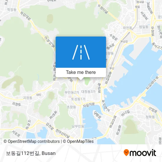 보동길112번길 map