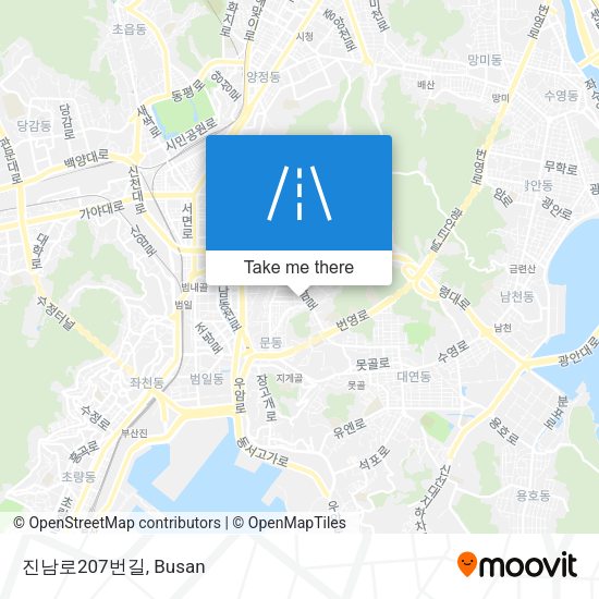 진남로207번길 map