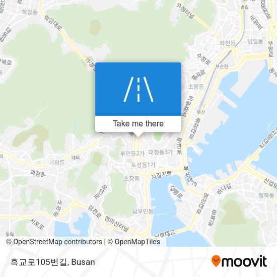 흑교로105번길 map