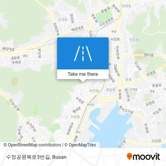 수정공원북로3번길 map