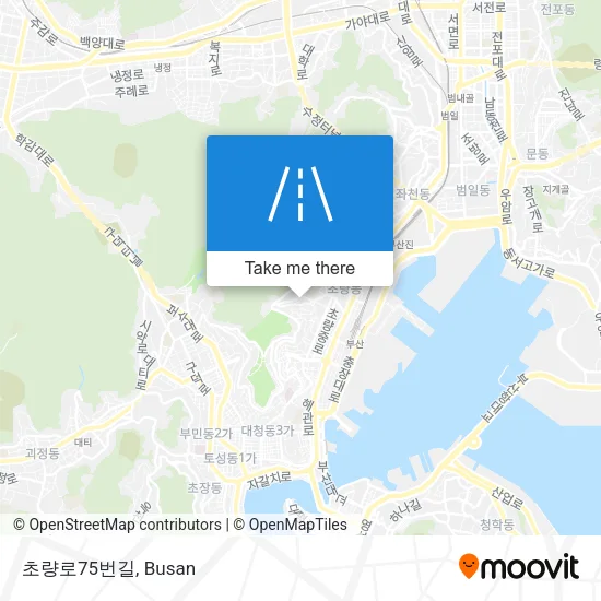 초량로75번길 map