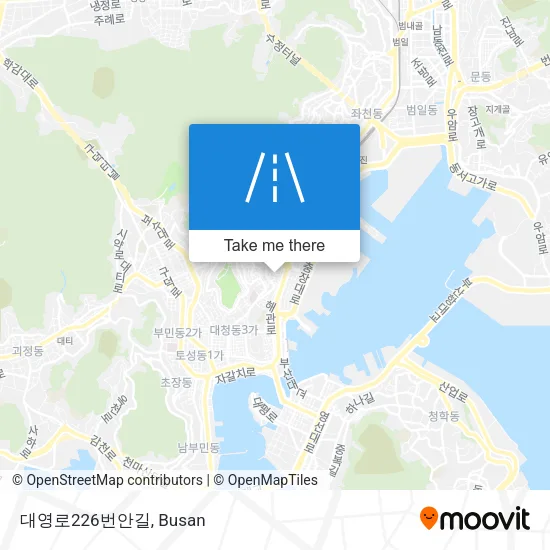 대영로226번안길 map