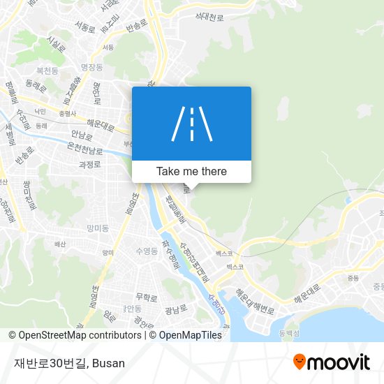 재반로30번길 map