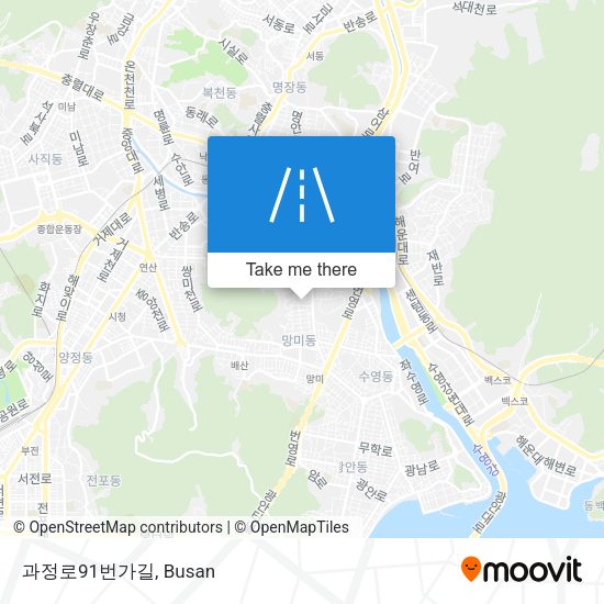 과정로91번가길 map
