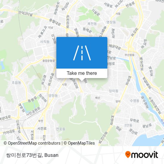 쌍미천로73번길 map