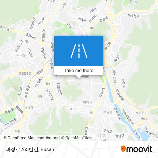 과정로265번길 map