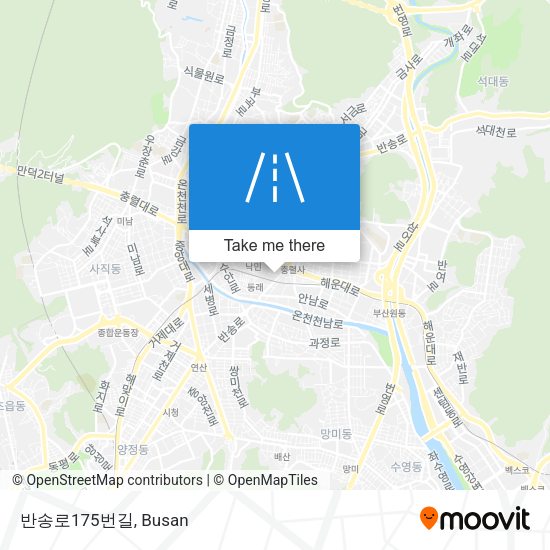 반송로175번길 map