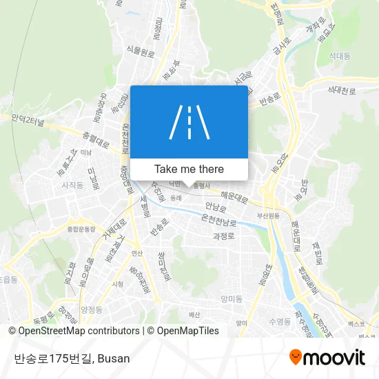 반송로175번길 map