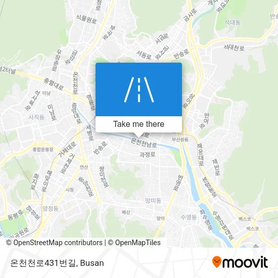 온천천로431번길 map