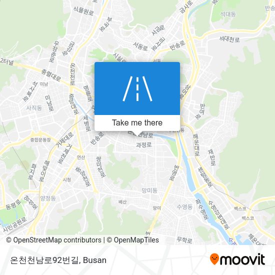 온천천남로92번길 map