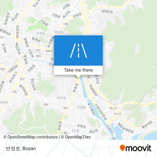 번영로 map