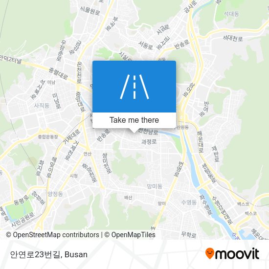 안연로23번길 map