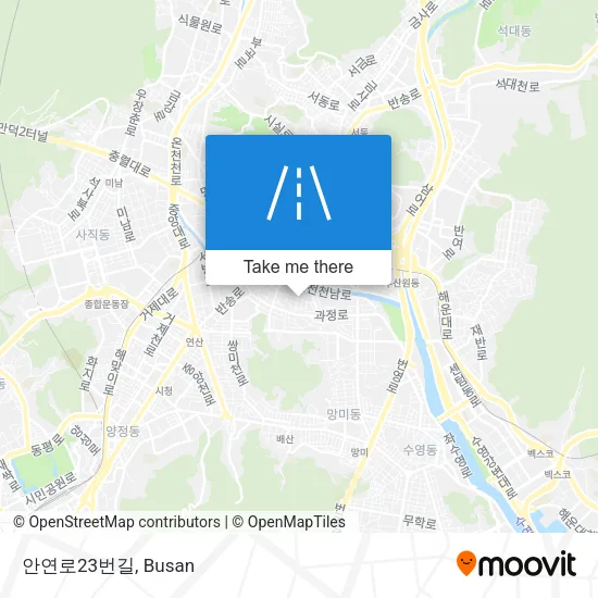 안연로23번길 map