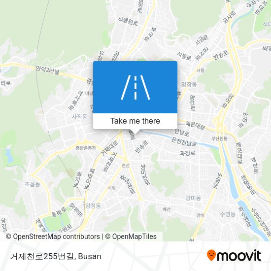 거제천로255번길 map