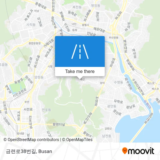 금련로38번길 map