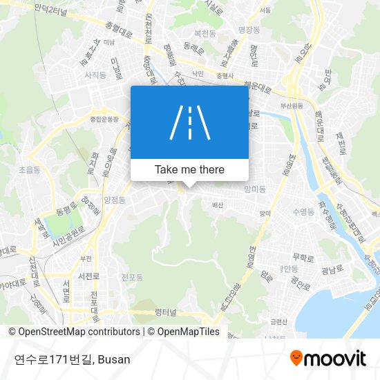 연수로171번길 map