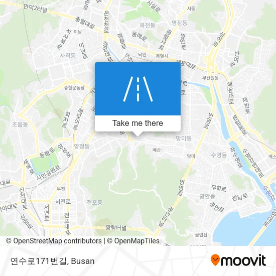 연수로171번길 map