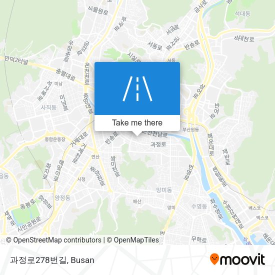 과정로278번길 map
