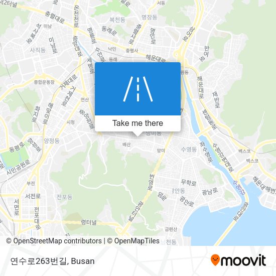연수로263번길 map