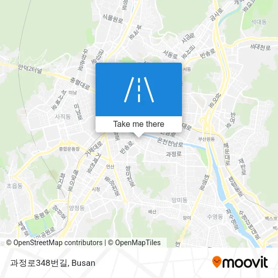 과정로348번길 map