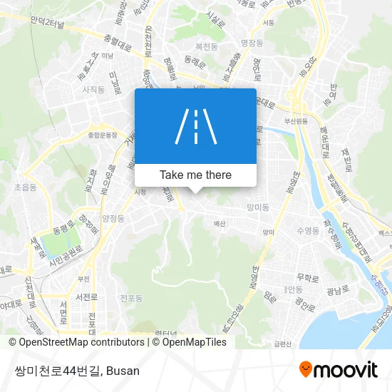 쌍미천로44번길 map