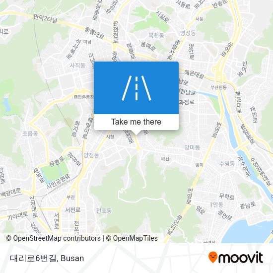 대리로6번길 map
