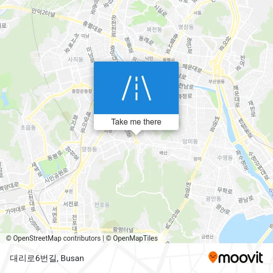대리로6번길 map