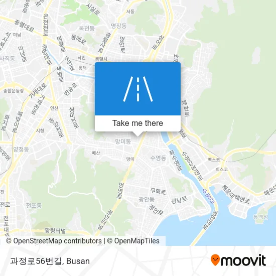 과정로56번길 map