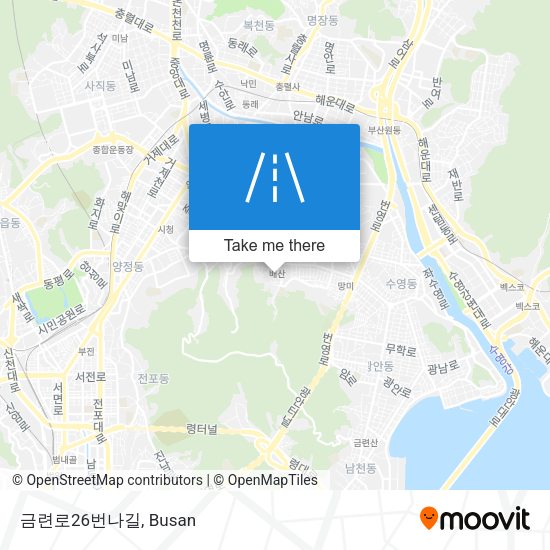금련로26번나길 map