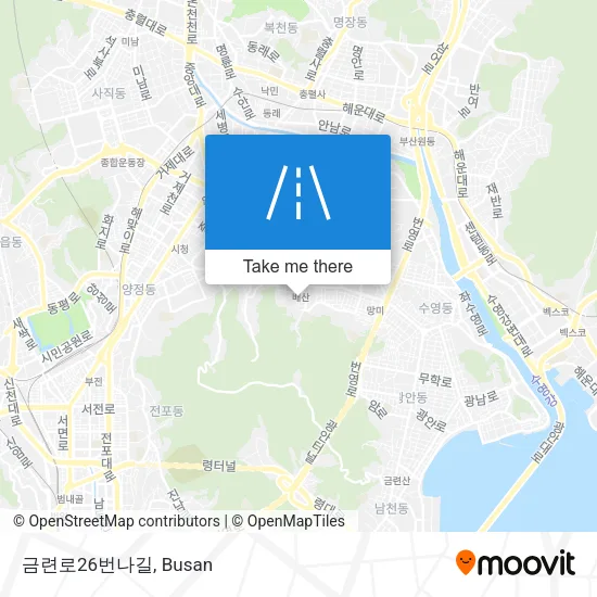 금련로26번나길 map