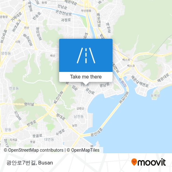 광안로7번길 map