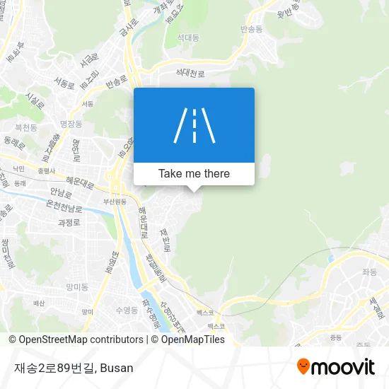 재송2로89번길 map