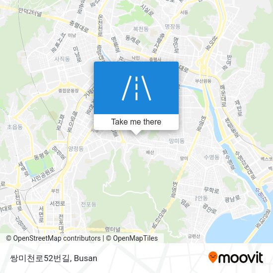 쌍미천로52번길 map