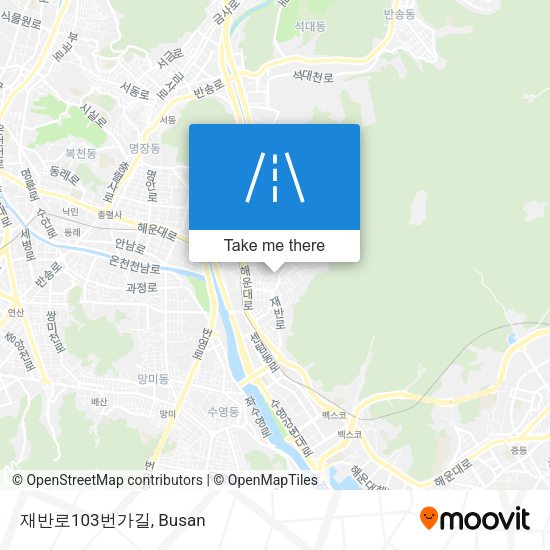 재반로103번가길 map