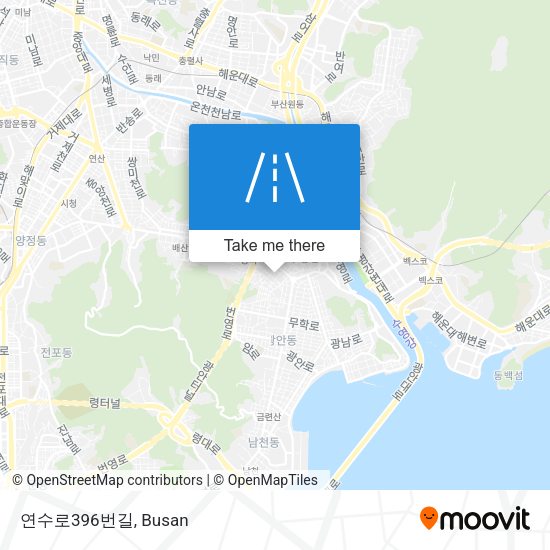 연수로396번길 map