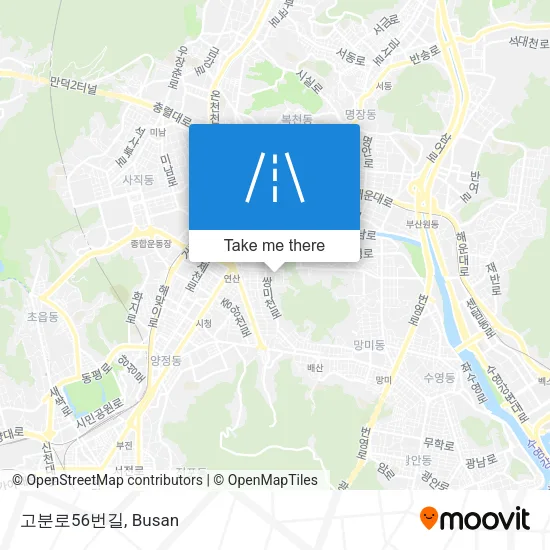 고분로56번길 map