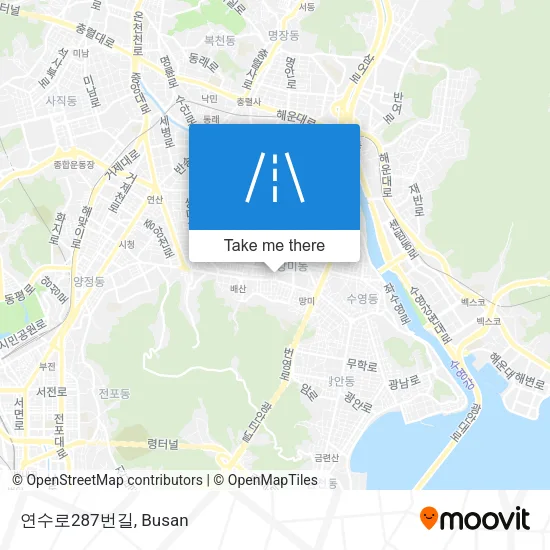연수로287번길 map