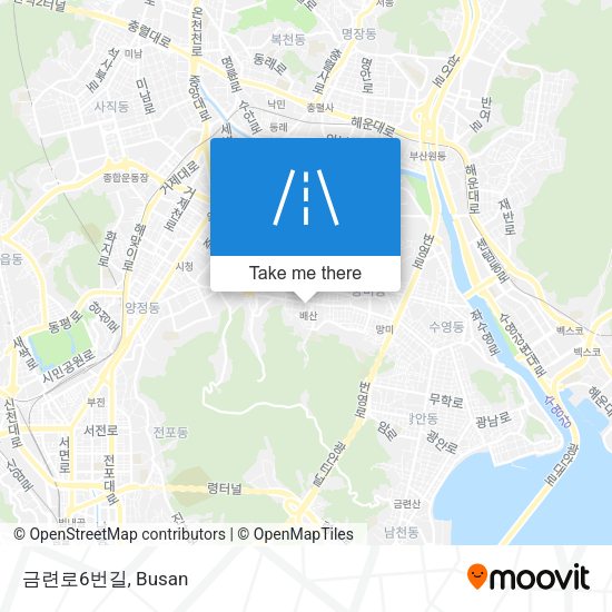 금련로6번길 map