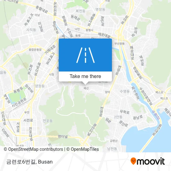 금련로6번길 map