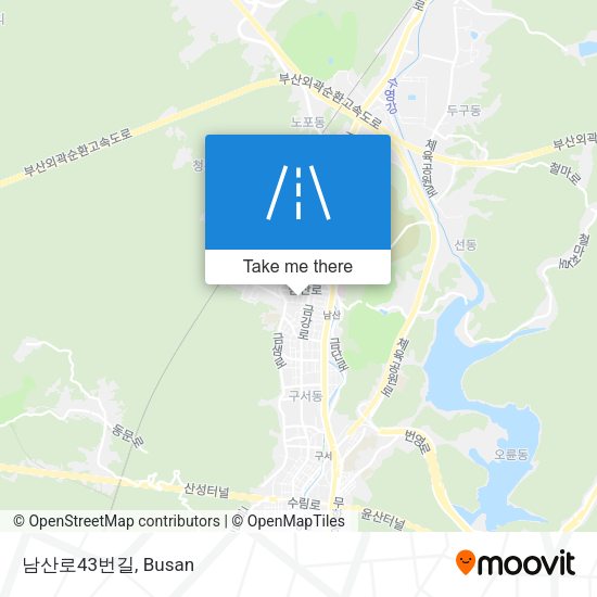 남산로43번길 map