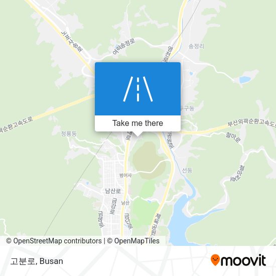고분로 map