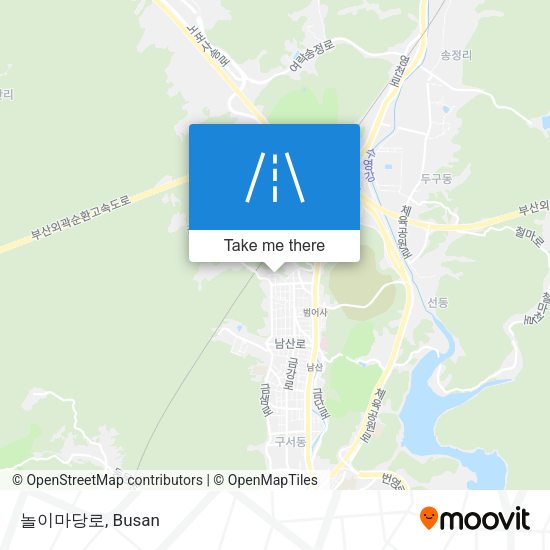 놀이마당로 map
