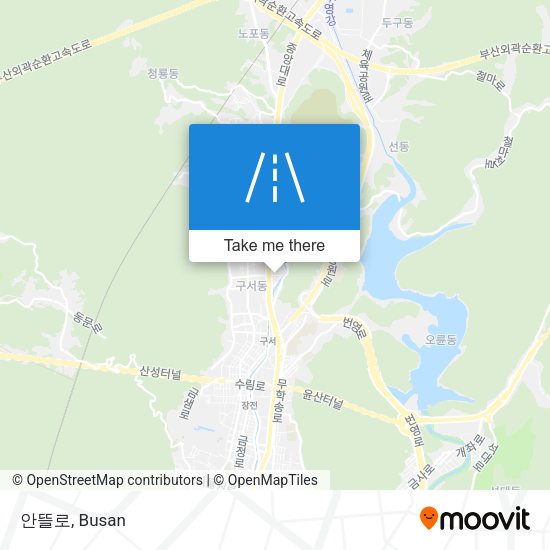 안뜰로 map