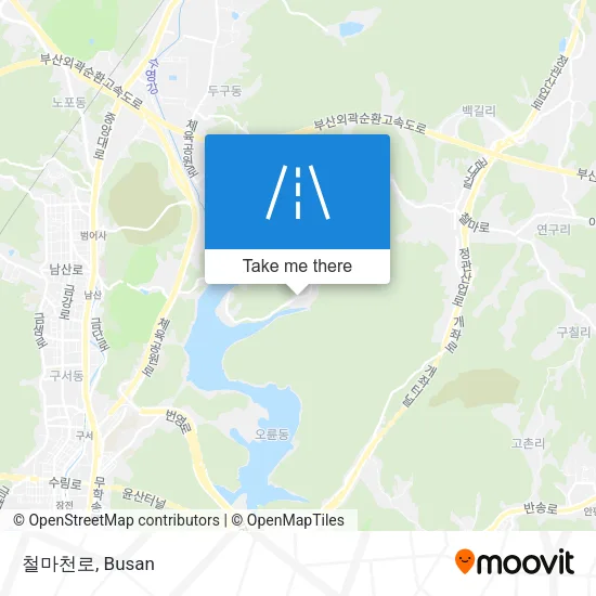 철마천로 map