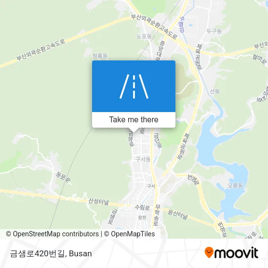 금샘로420번길 map